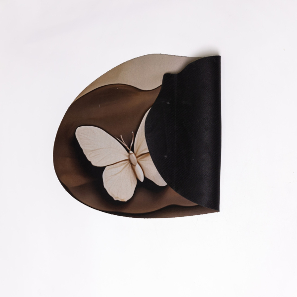 Килимок для ванної кімнати з 3D-ефектом Hover Bloom 38*58 см діатомітовий Коричневий HP-42-37 - фото №2