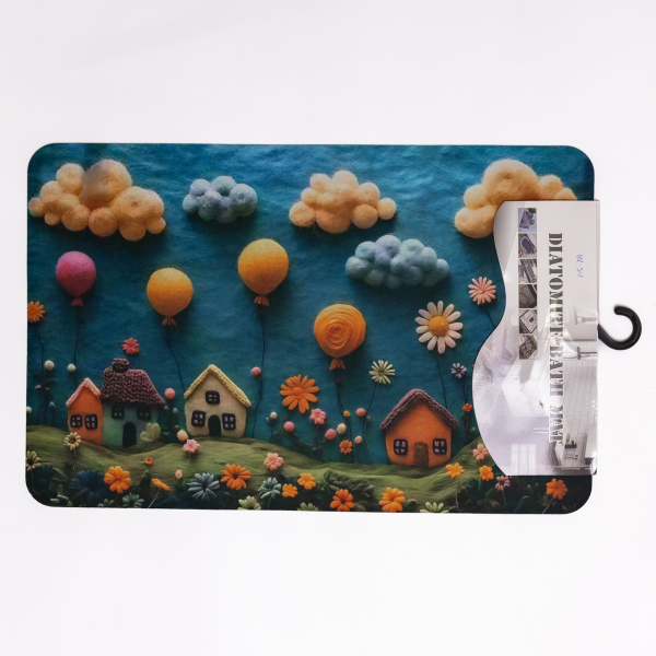 Килимок діатомітовий з 3D-ефектом Whimsical Village 38*58 см універсальний HP-42-34 - фото №3