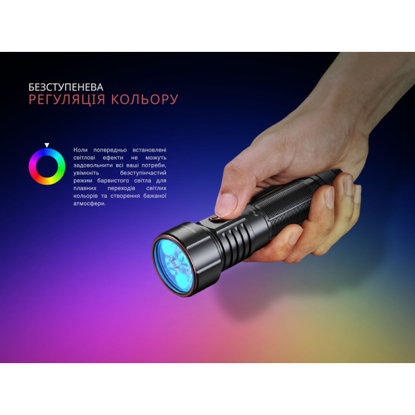 Ліхтар ручний Fenix LD36RB чорний - фото №8