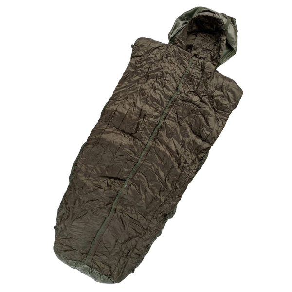 Спальний мішок зимовий Greek Army Sleeping Bag №2 -20°С Olive, Olive - фото