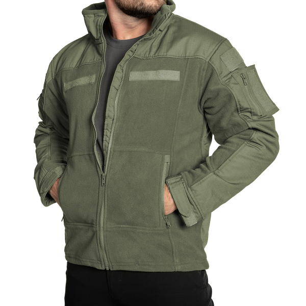 Флісова кофта MFH Combat Olive, Olive - фото №3