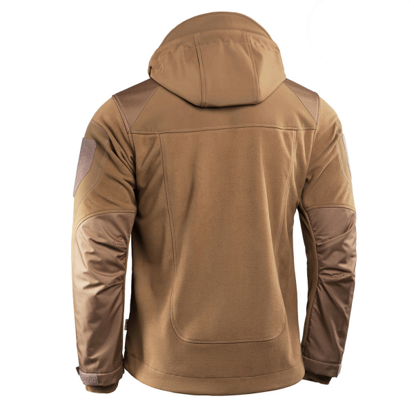 Куртка флісова M-Tac Norman Windblock Fleece Coyote, Coyote - фото №3