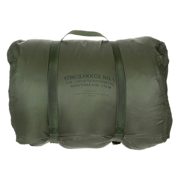 Спальний мішок зимовий Greek Army Sleeping Bag №2 -20°С Olive, Olive - фото №10
