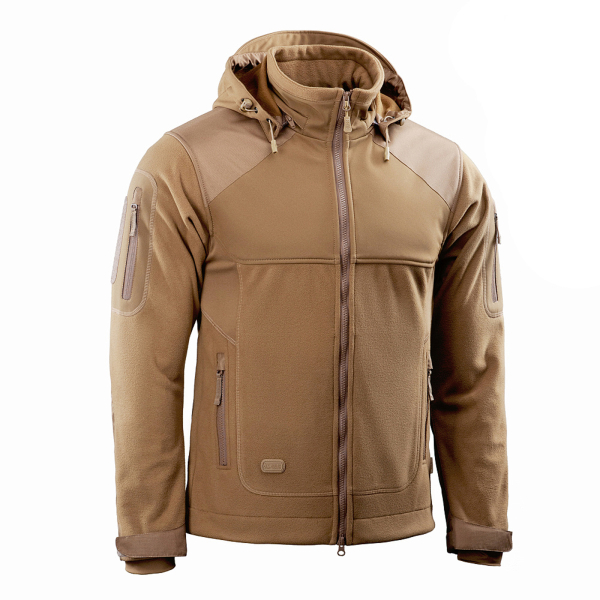 Куртка флісова M-Tac Norman Windblock Fleece Coyote, Coyote - фото №2