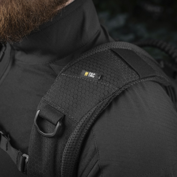 M-Tac рюкзак Mission Pack Elite Hex Black - фото №3
