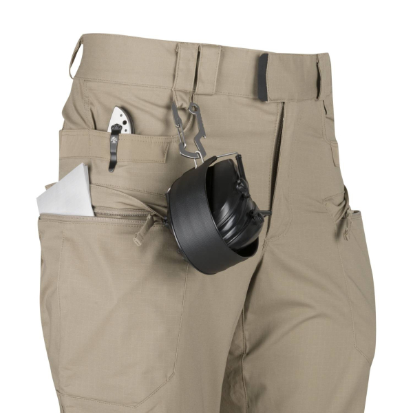 Штани Helikon-Tex Hybrid Tactical PolyCotton Rip-Stop Taiga Green, Taiga Green - фото №4