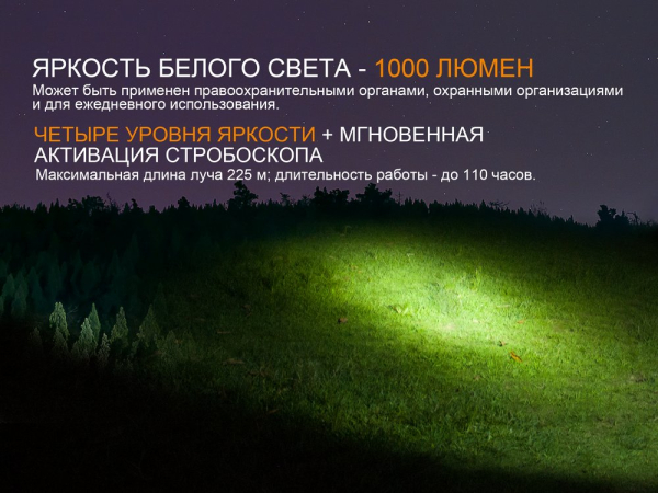 Ліхтар ручний Fenix TK25 UV Cree XP-G2 - фото №8