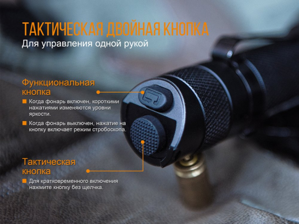Ліхтар ручний Fenix TK25 UV Cree XP-G2 - фото №11