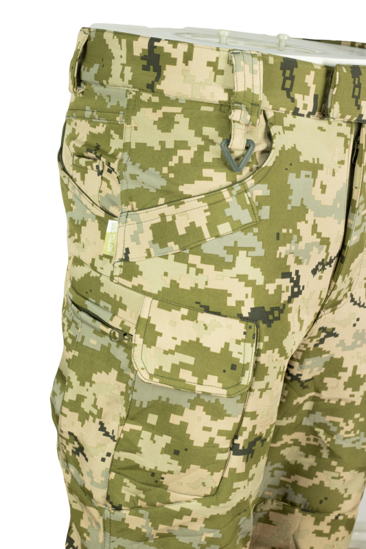 Тактичні штани утеплені SoftShell Піксель, Піксель - фото №2