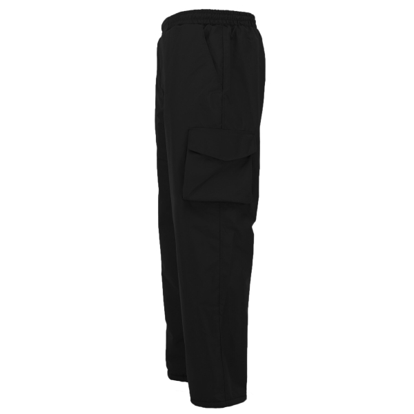 Штани зимові мембранні на резинці Чорні, Black - фото №4