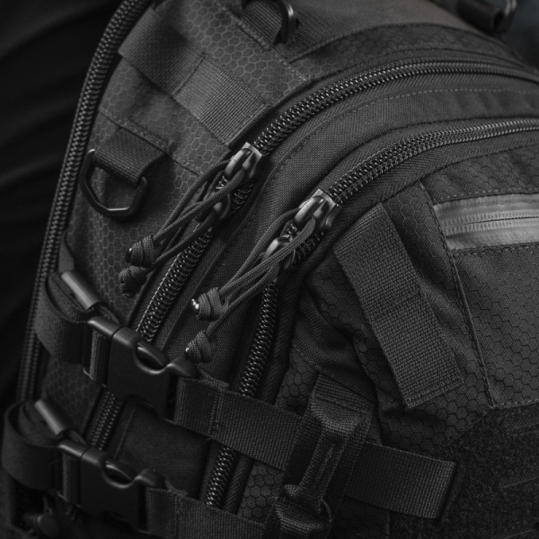 M-Tac рюкзак Mission Pack Elite Hex Black - фото №9