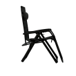 Розкладне крісло шезлонг LEOBRO Zero Gravity Premium Grey (LB-ZGC-G2-GRY) - фото №4