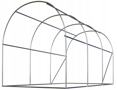 Садова теплиця з вікнами Plonos 6m2 Зелена = 200х300х200 см (4910-A) - фото