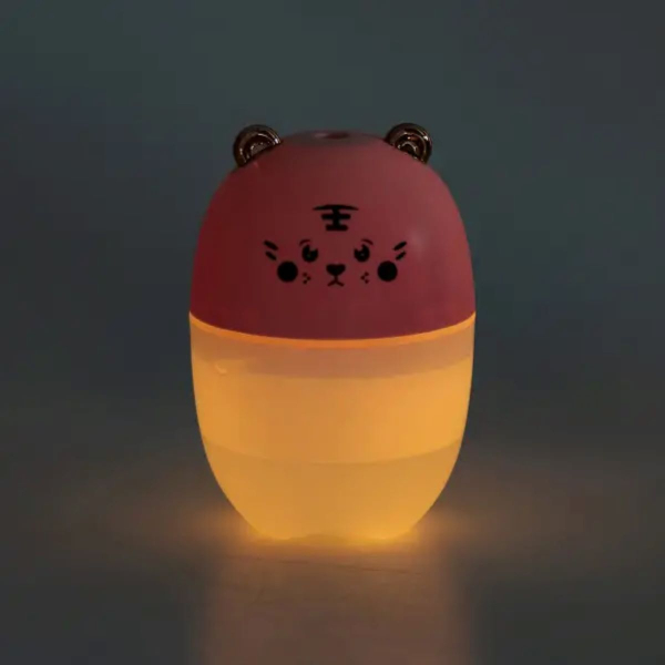 Зволожувач повітря Bear 220ml для дитячої кімнати Рожевий HPBH17201P - фото №14