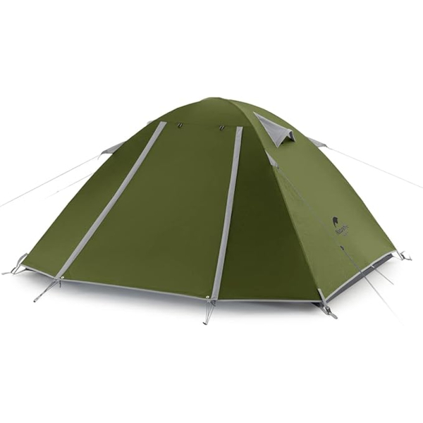 Намет тримісний Naturehike P-Series CNK2300ZP028, темний оливковий - фото №2