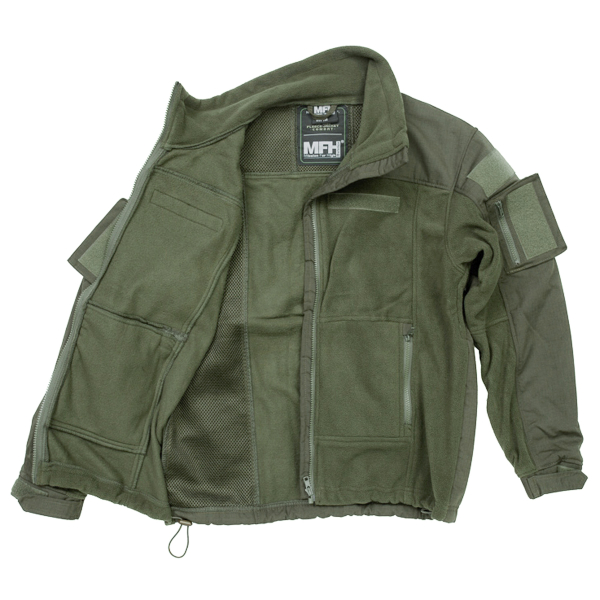Флісова кофта MFH Combat Olive, Olive - фото №8