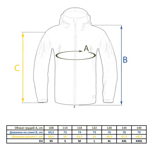 Куртка Helikon Trooper StormStretch Softshell - Coyote, Alpha Green - фото №3