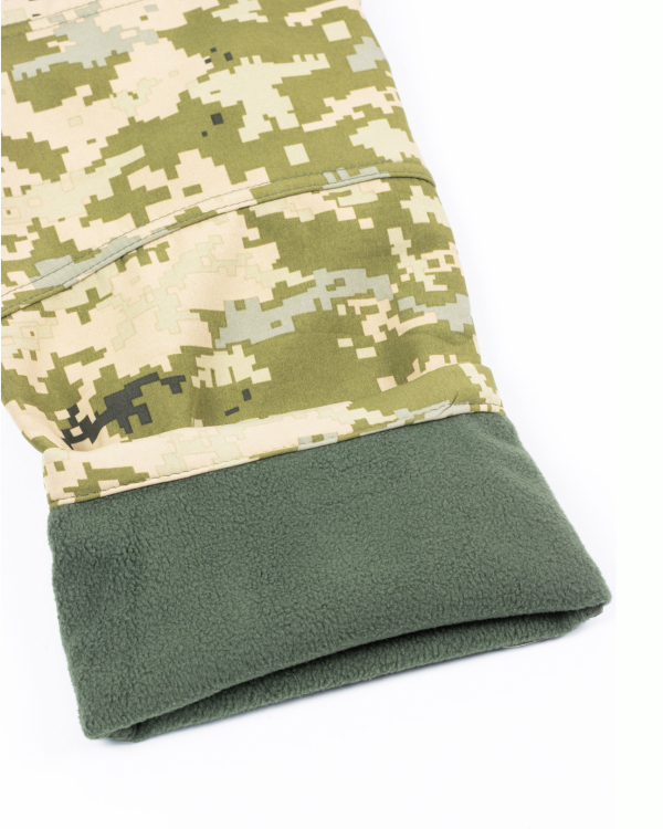 Тактичні штани утеплені SoftShell Піксель, Піксель - фото №3