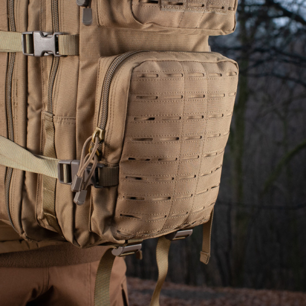 M-Tac рюкзак Large Assault Pack Laser Cut Tan - фото №2