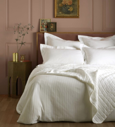 Постільна білизна CHAMPAGNE Elite Сатин страйп MERISET - Полуторний