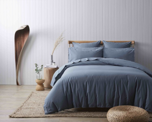 Постільна білизна Джинс Ранфорс MERISET - Полуторний