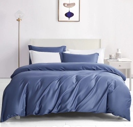 Постільна білизна INDIGO Premium Сатин однотон MERISET - Полуторний