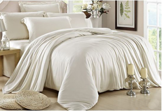 Постільна білизна MILK CHAMPAGNE Premium Сатин однотон MERISET - Полуторний