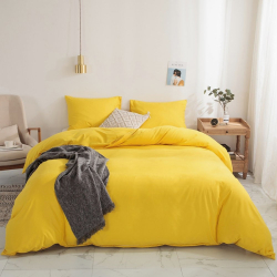 Постільна білизна Жовтий Ранфорс MERISET - Полуторний