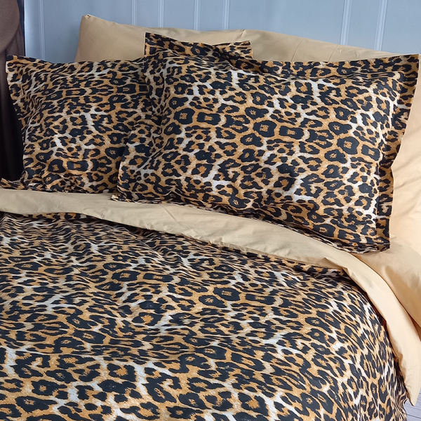 Постільна білизна Леопард Ранфорс MERISET - Полуторний - фото №3