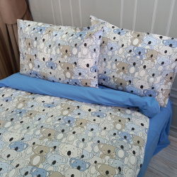 Постільна білизна Коалки Ранфорс MERISET - Полуторний