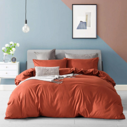 Постільна білизна Теракот Ранфорс MERISET - Полуторний