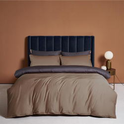 Постільна білизна ДУЕТ FRAPPE/ANTHRACITE Premium Сатин однотон MERISET - Полуторний