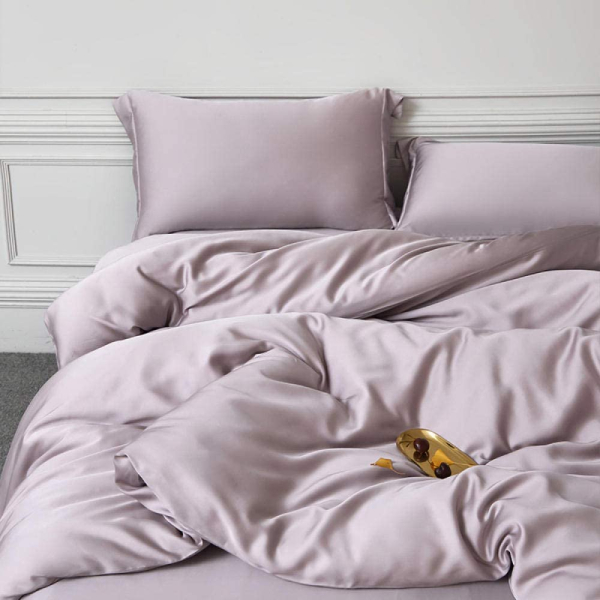 Постільна білизна PEARL PINK Premium Сатин однотон MERISET - Полуторний - фото