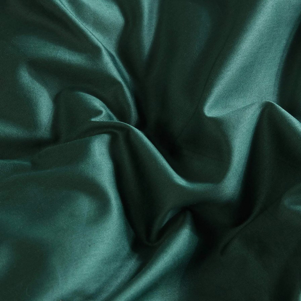 Постільна білизна ROYAL GREEN Premium Сатин однотон MERISET - Полуторний - фото №3