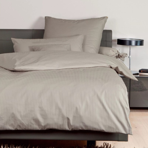 Постільна білизна SMOKY NUDE Elite Сатин страйп MERISET - Полуторний - фото