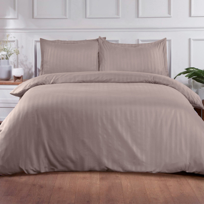 Постільна білизна COCOA Elite Сатин страйп MERISET - Полуторний - фото