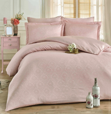 Постільна білизна PUDRA CLASSIK DAMASK Жакард MERISET - Полуторний - фото