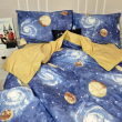 Постільна білизна Галактика Ранфорс MERISET - Полуторний - фото №3