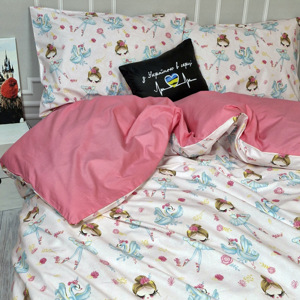 Постільна білизна Барбіленд Ранфорс MERISET - Полуторний - фото №4