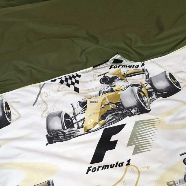 Постільна білизна Болід Ранфорс MERISET - Полуторний - фото №5