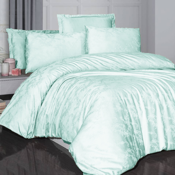 Постільна білизна MENTHOL CURL Жаккард MERISET - Полуторний - фото
