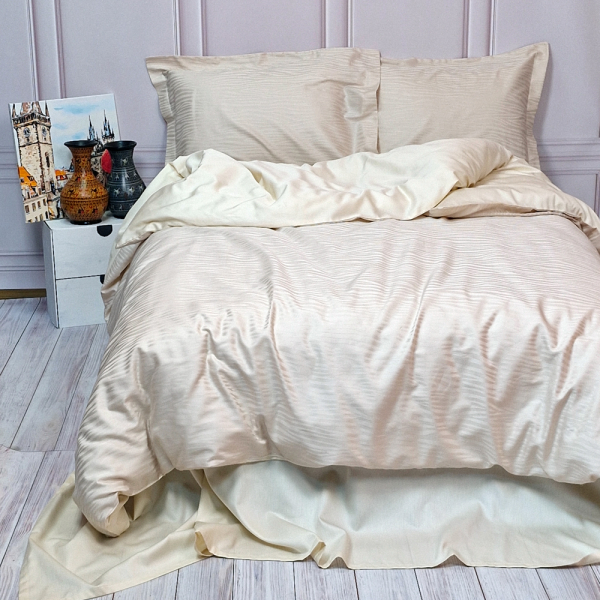 Постільна білизна ANIMAL SAND жакард MERISET - Полуторний - фото №3