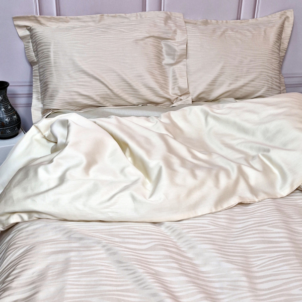 Постільна білизна ANIMAL SAND жакард MERISET - Полуторний - фото №2