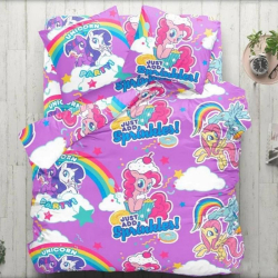 Підліткова постільна білизна My Little Pony Бязь Люкс MERISET - Підлітковий 1,5