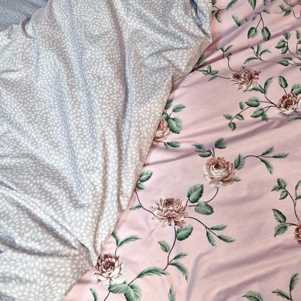 Постільна білизна Розарій Сатин MERISET - Полуторний - фото №4