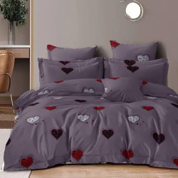 Постільна білизна Бузкова любов Бязь MERISET - Полуторний