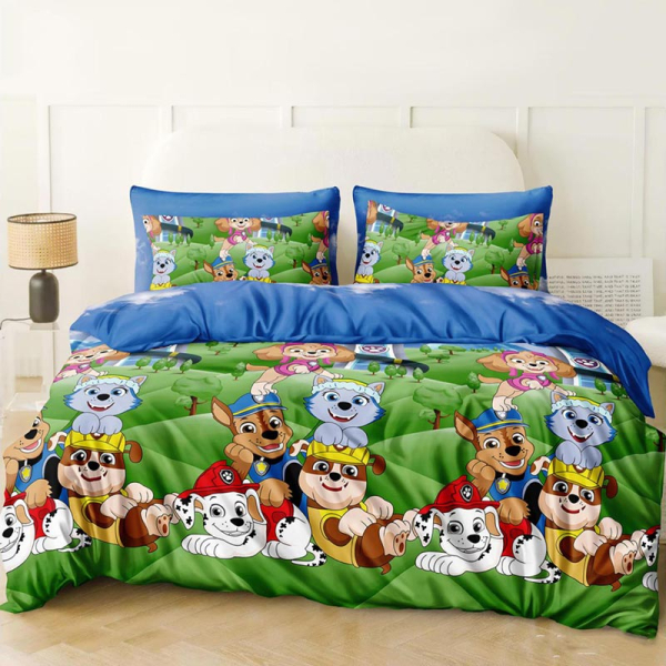Постільна білизна Щенячий патруль Бязь MERISET - Полуторний - фото