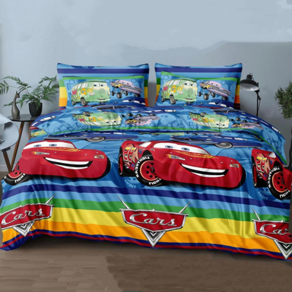 Підліткова постільна білизна Бязь Люкс Молнія Маквін MERISET - Підлітковий 1,5 - фото