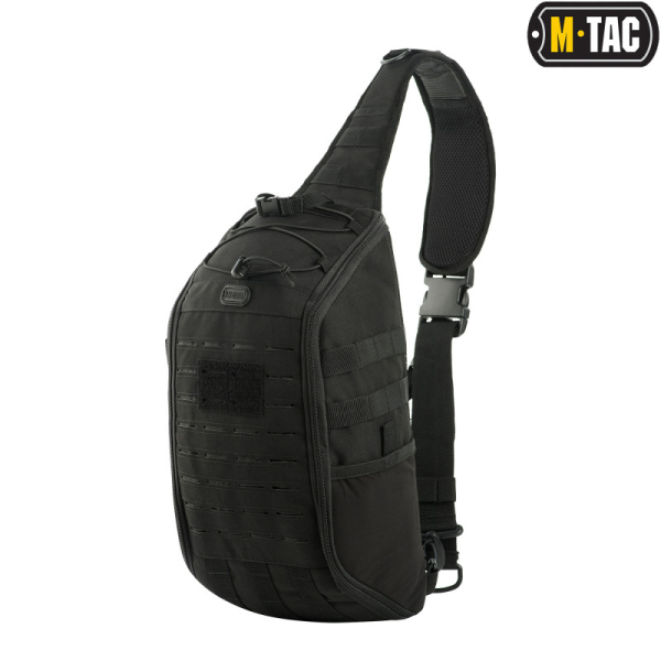 Рюкзак однолямочний M-Tac Armadillo Black - фото