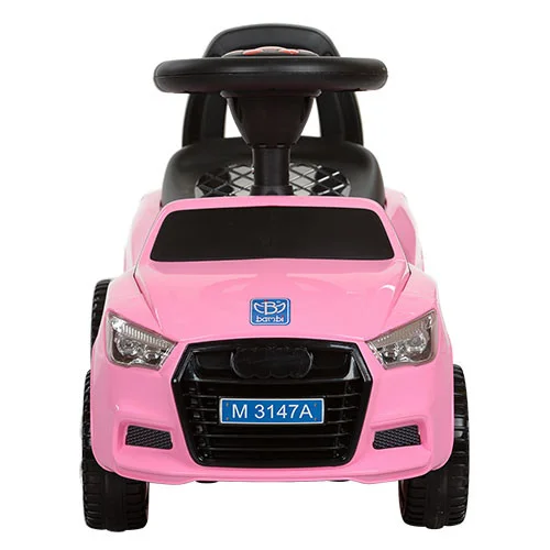 Каталка-толокар Bambi M 3147A-8 Рожевий музичний - фото №2